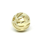 Wechselschließe Kugel 585er Gelbgold