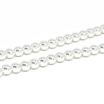 Wechselkette Silber Kugel 6 mm