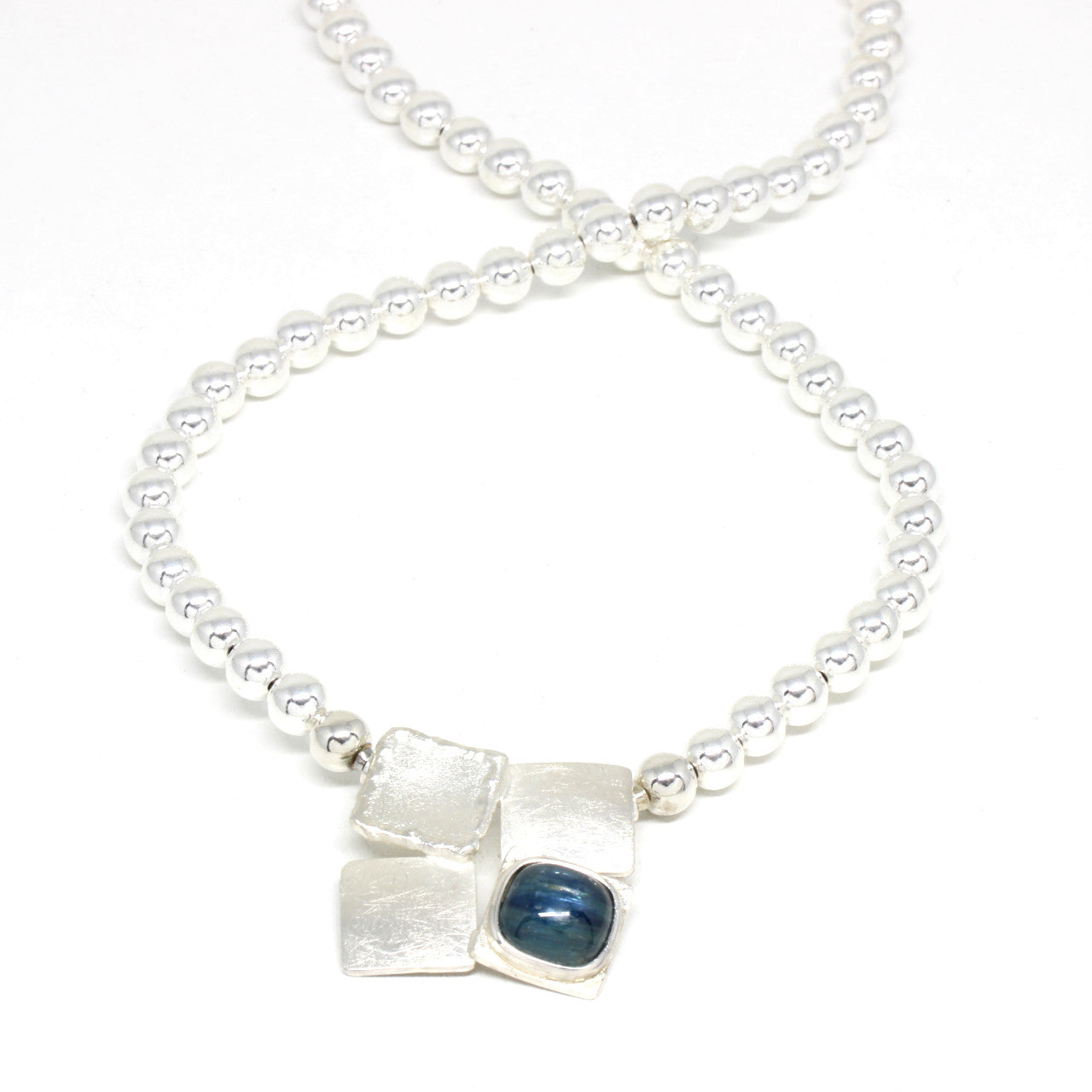 Wechselkette Silber Kugel 6 mm