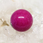 Wechselschließe polierte Kugel in pink