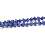 Wechselkette Lapis Würfel 8 x 8 mm