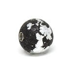 Wechselschließe Lavakugel mit Blattsilber