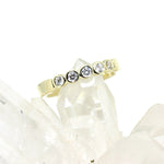 Memory Ring in 585 Gelbgold mit Brillanten