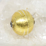 Wechselschließe Muranoglas Gold