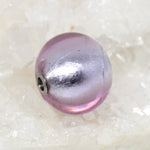 Wechselschließe Muranoglas rosa