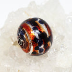 Wechselschließe Muranoglas red and blue