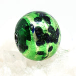 Wechselschließe Muranoglas Grün