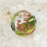 Wechselschließe Muranoglas grün