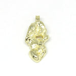 Anhänger Nugget in 750 Gelbgold 3,2 Gramm