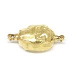 Doppelseitiger Adapter Nugget 333er Gelbgold