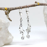 Ohrhänger in Silber mit Zirkonia