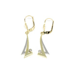 Ohrhänger 585 zweifarbig