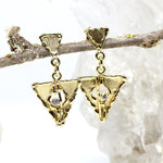 Ohrhänger 333 Gelbgold Handarbeit