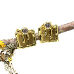 Ohrstecker 333 Gelbgold mit Zirkonia