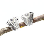 Ohrstecker Silber verspielt