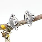 Ohrstecker Silber geschwungen