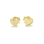 Ohrstecker 333 Gelbgold Herzchen