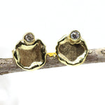 Ohrstecker 333 Gelbgold Zirkonia