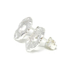 Ohrstecker rund handgefertigt