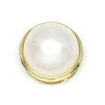 Wechselschließe Mabeperle in 585er Gelbgold