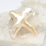 Wechselschließe Süßwasserperle Kreuz