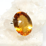 Wechselschließe in Silber mit Citrin