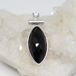 Wechselschließe in Silber mit Onyx