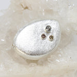 Wechselschließe Silber mit Brilliant