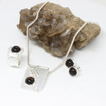 Rauchquarzset Silverart