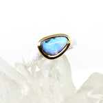 Silberring mit Boulderopal