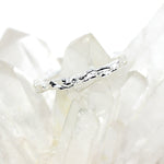 Silberring wilde Optik