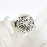 Silberring Edelweiß