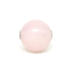 Wechselschließe Rosenquarz Kugel