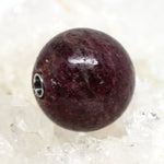 Wechselschließe Rubin Kugel klein