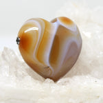 Wechselschließe Achat Herz