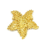 Wechselschließe Seestern vergoldet