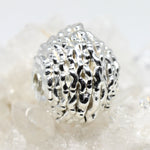 Wechselschließe Silber gemustert