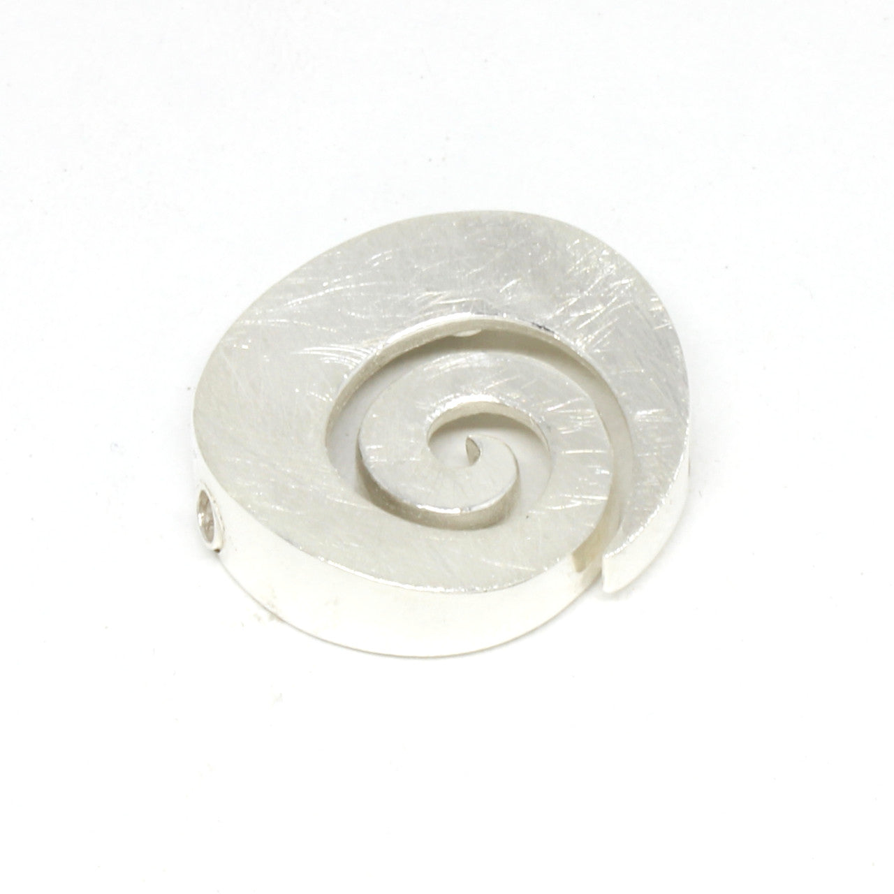 Wechselschließe Schnecke in Silber