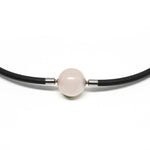 Start-Set Wechselkette Kautschuk Rosenquarzkugel