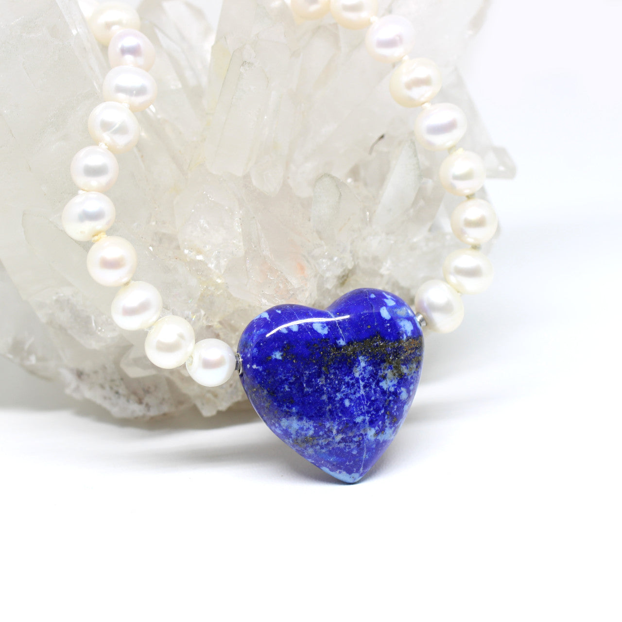 Wechselschließe Lapis Herz