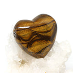 Wechselschließe Tigerauge Herz