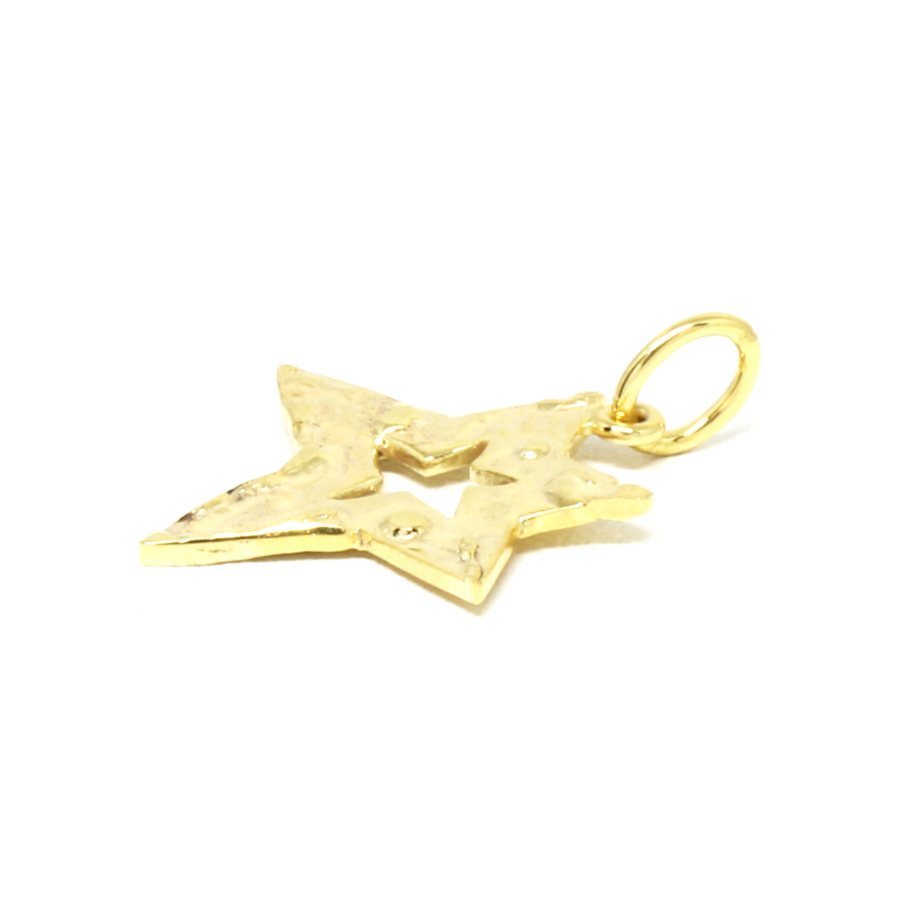 Goldanhänger Stern in 333 Gelbgold