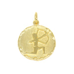 Anhänger in 585 Gelbgold Sternzeichen