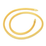 Wechselkette Strickmuster beweglich vergoldet