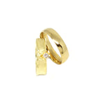 Trauringe Handarbeit 333 Gelbgold