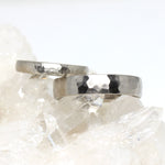 Trauringe Handarbeit 585 Weißgold