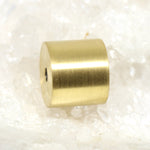 Wechselschließe Walze Edelstahl vergoldet