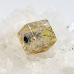 Wechselschließe Bergkristall mit Blattgold