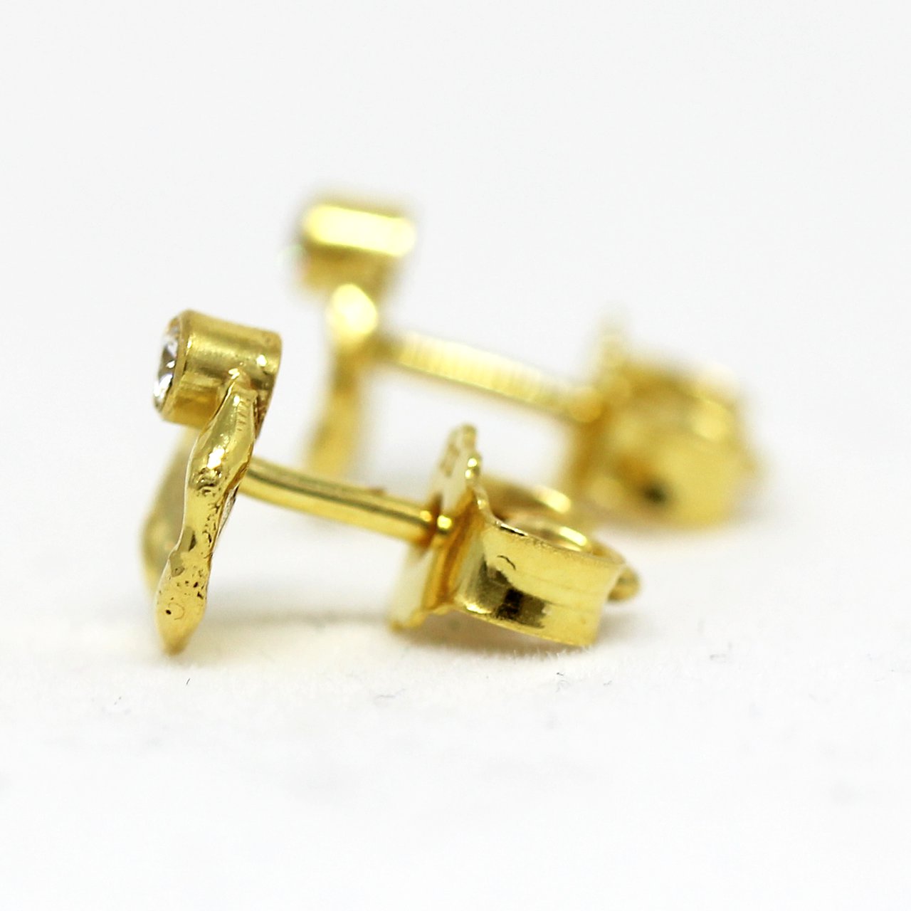 Ohrstecker 333 Gelbgold Zirkonia