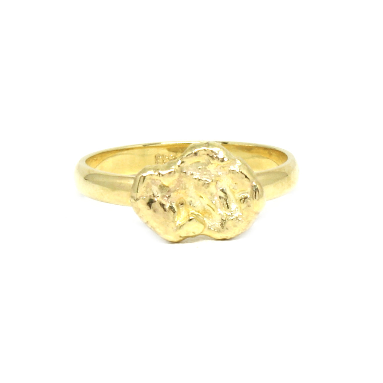 Ring 333 Gelbgold Nugget